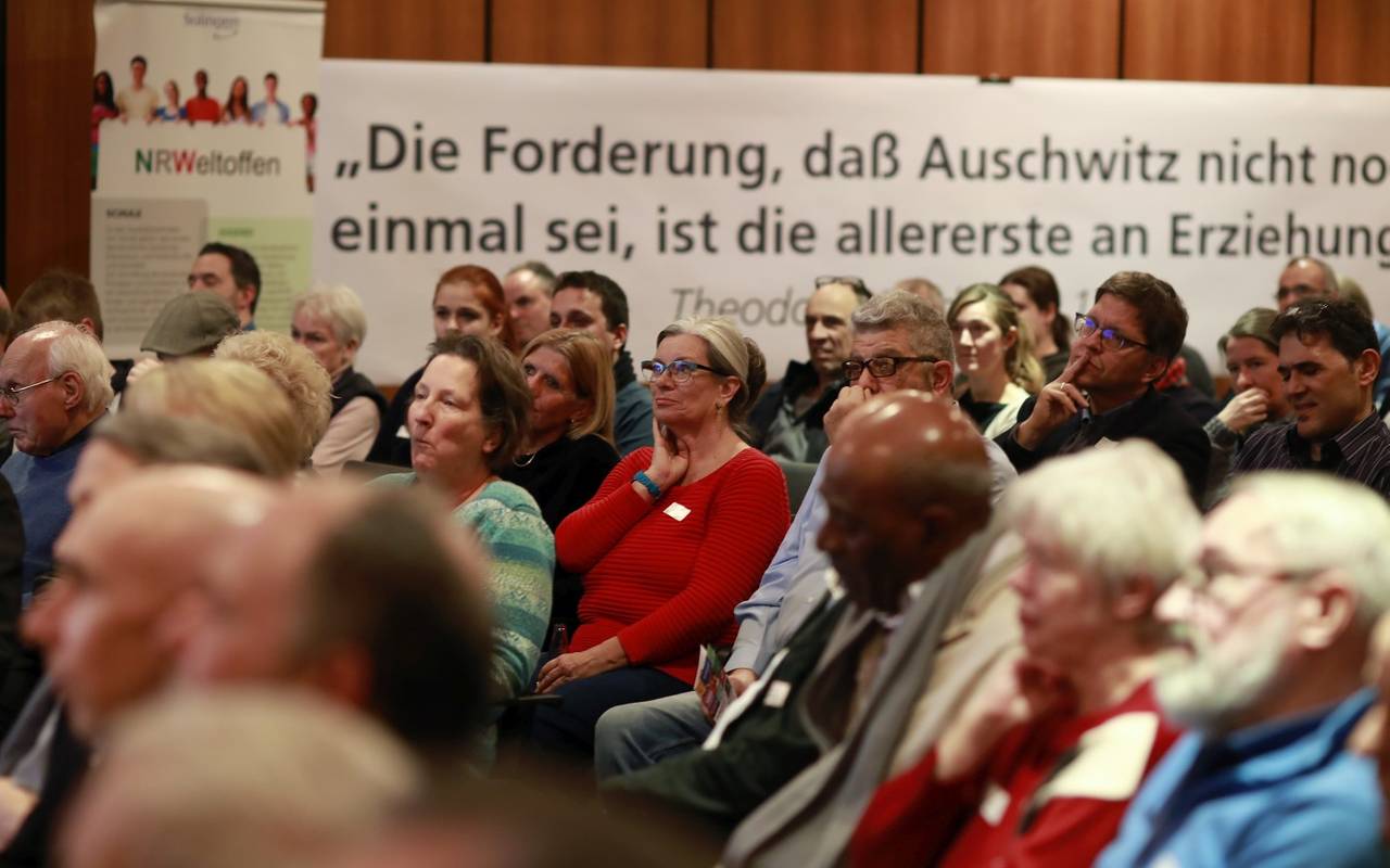 Eine Veranstaltung von NRWeltoffen mit viel Publikum