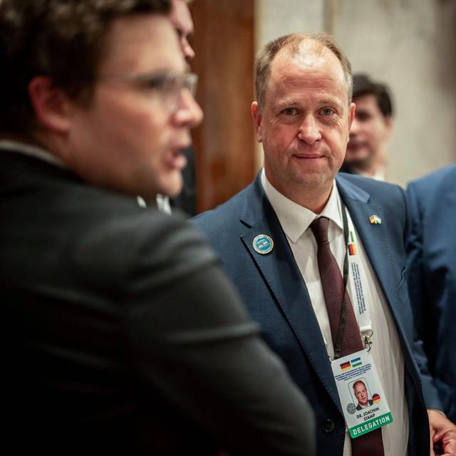 Joachim Stamp in Usbekistan