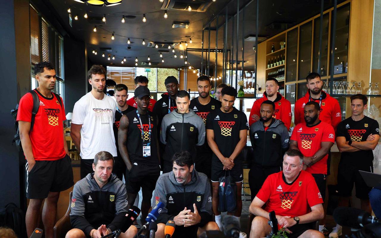 Basketball-EM - Deutschland Pressekonferenz
