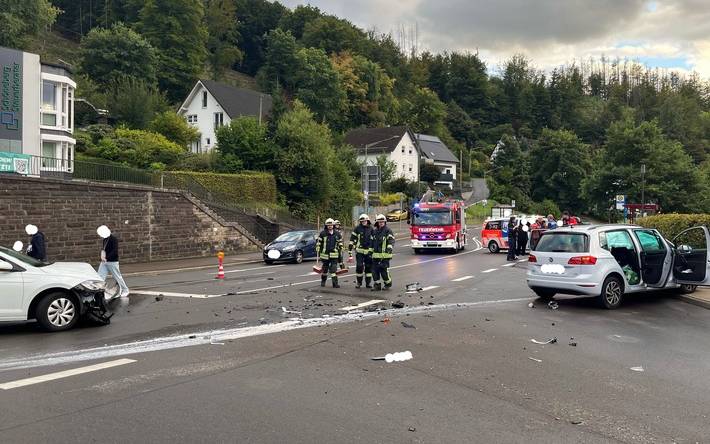 Verkehrsunfall Becke.
Foto: KPB OBK