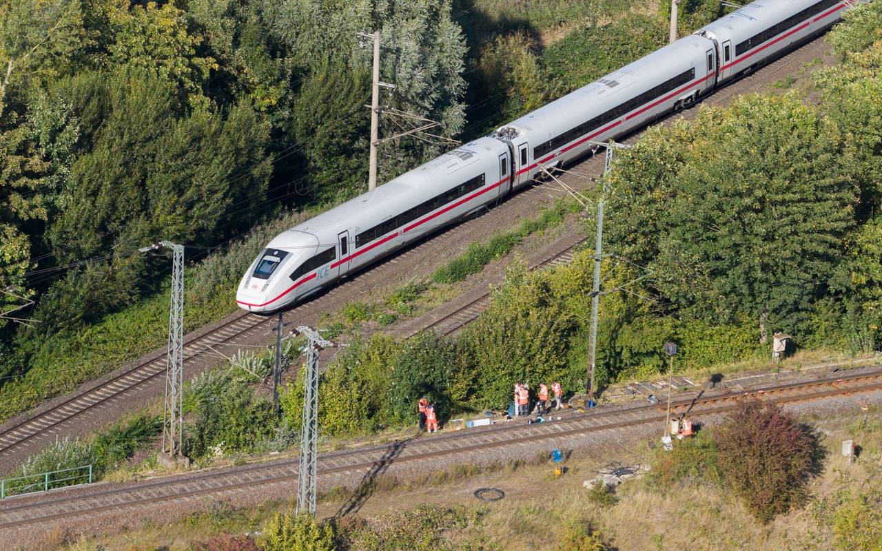 Mutmaßliche Brandstiftung an Bahnstrecke Hannover-Berlin