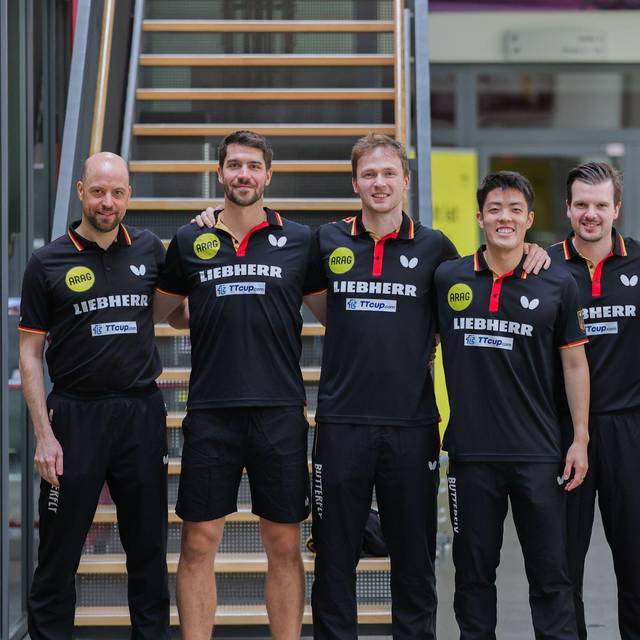 Deutschlands Tischtennis-Team