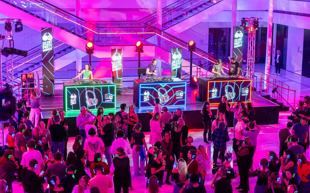 Silent Party im Niedersächsischen Landtag