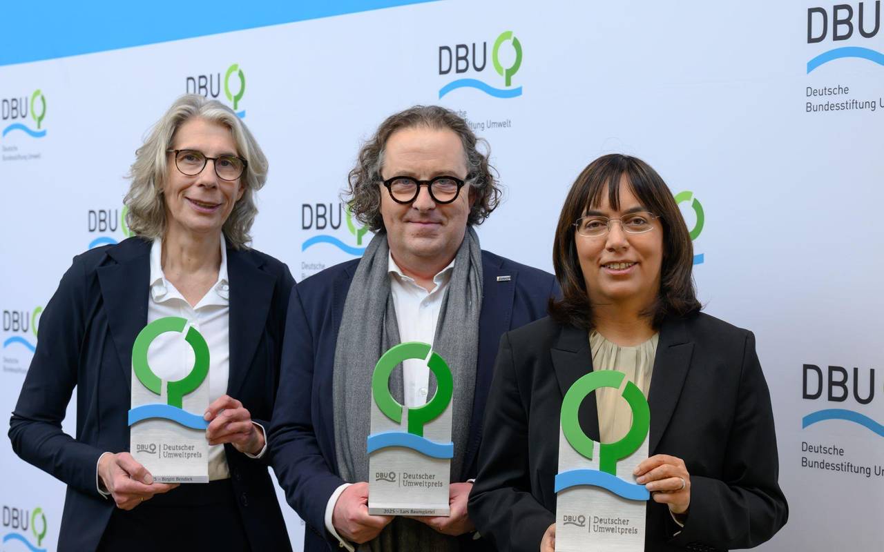 Deutscher Umweltpreis in Chemnitz verliehen