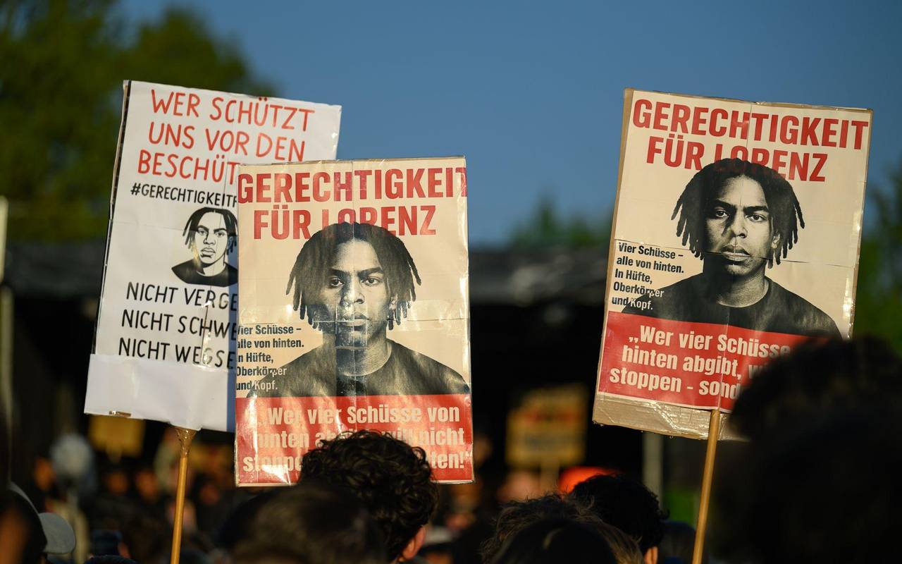 Demo nach Polizeischüssen in Oldenburg