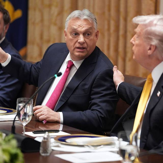 Ungarns Regierungschef Orban im Weißen Haus