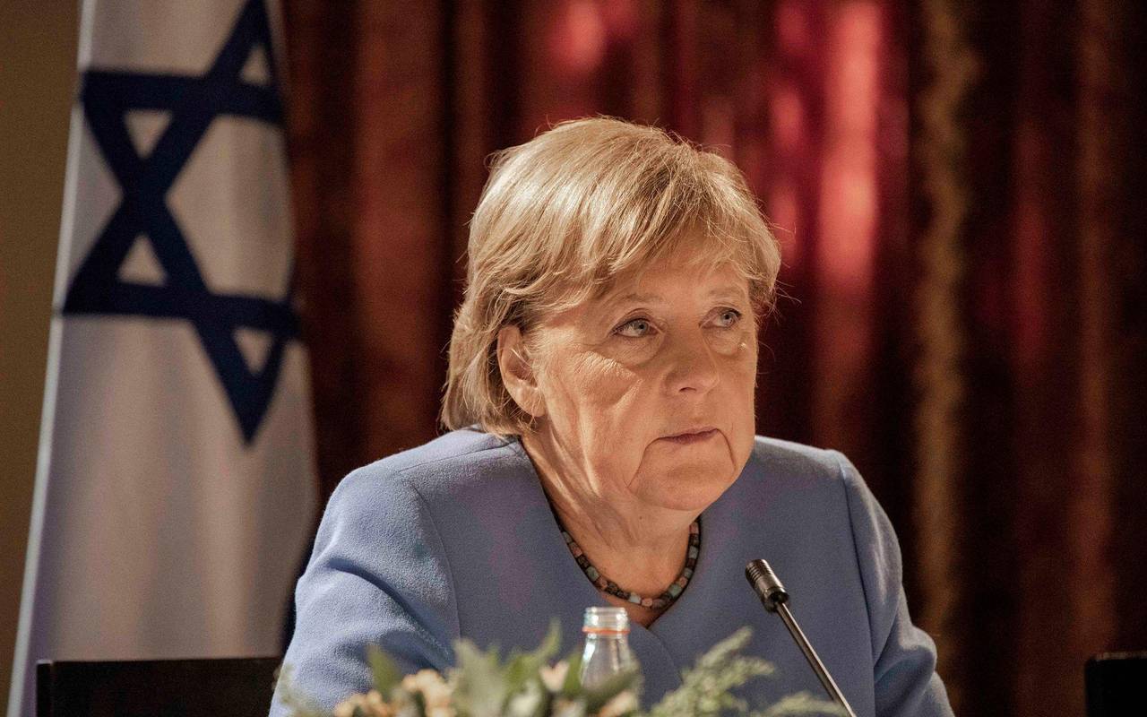 Ex-Bundeskanzlerin Merkel in Israel