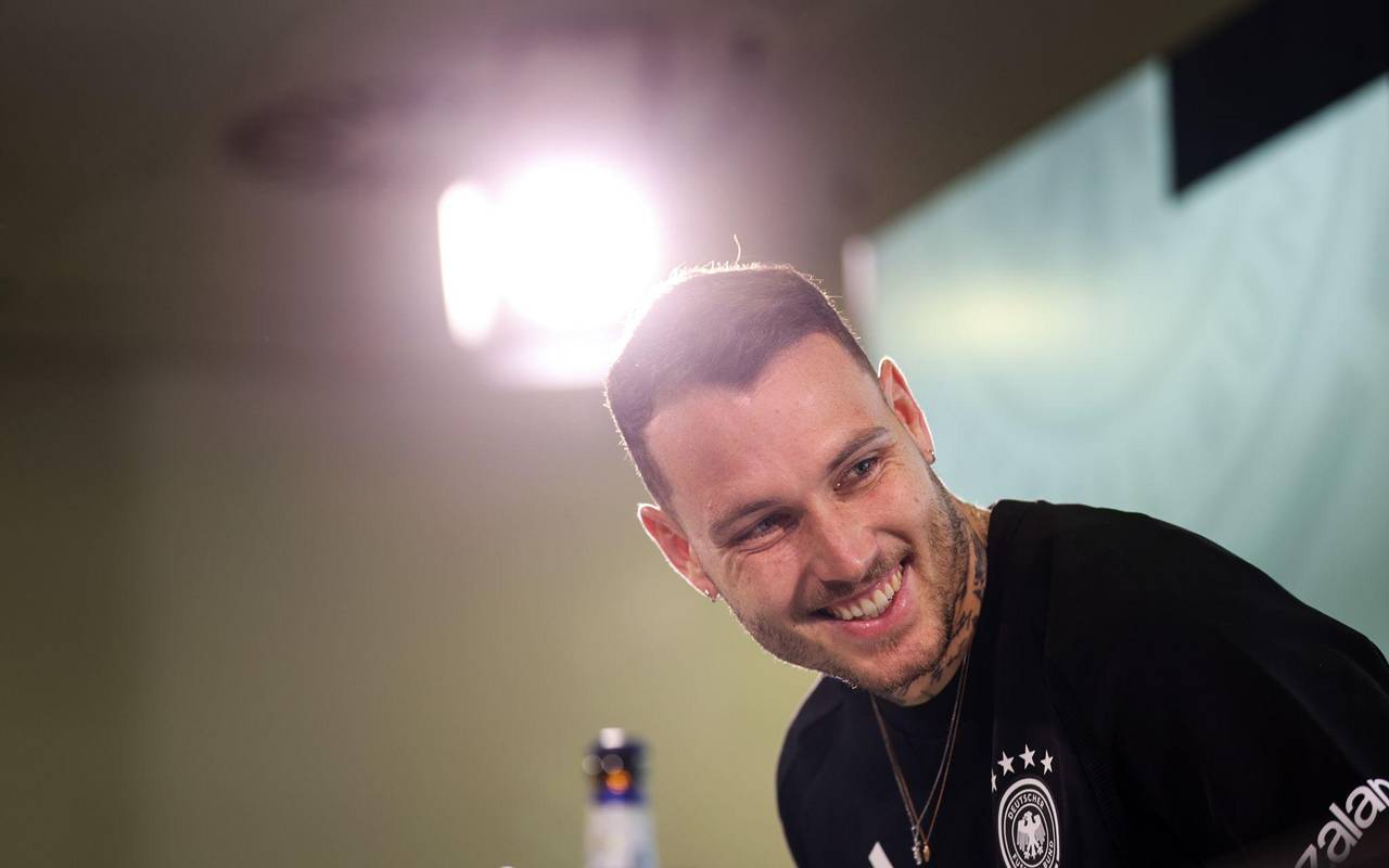 Pressekonferenz der Fußball-Nationalmannschaft