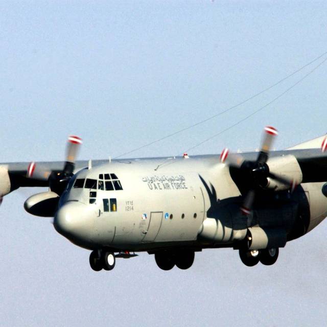 Hercules-Transportflugzeug C-130