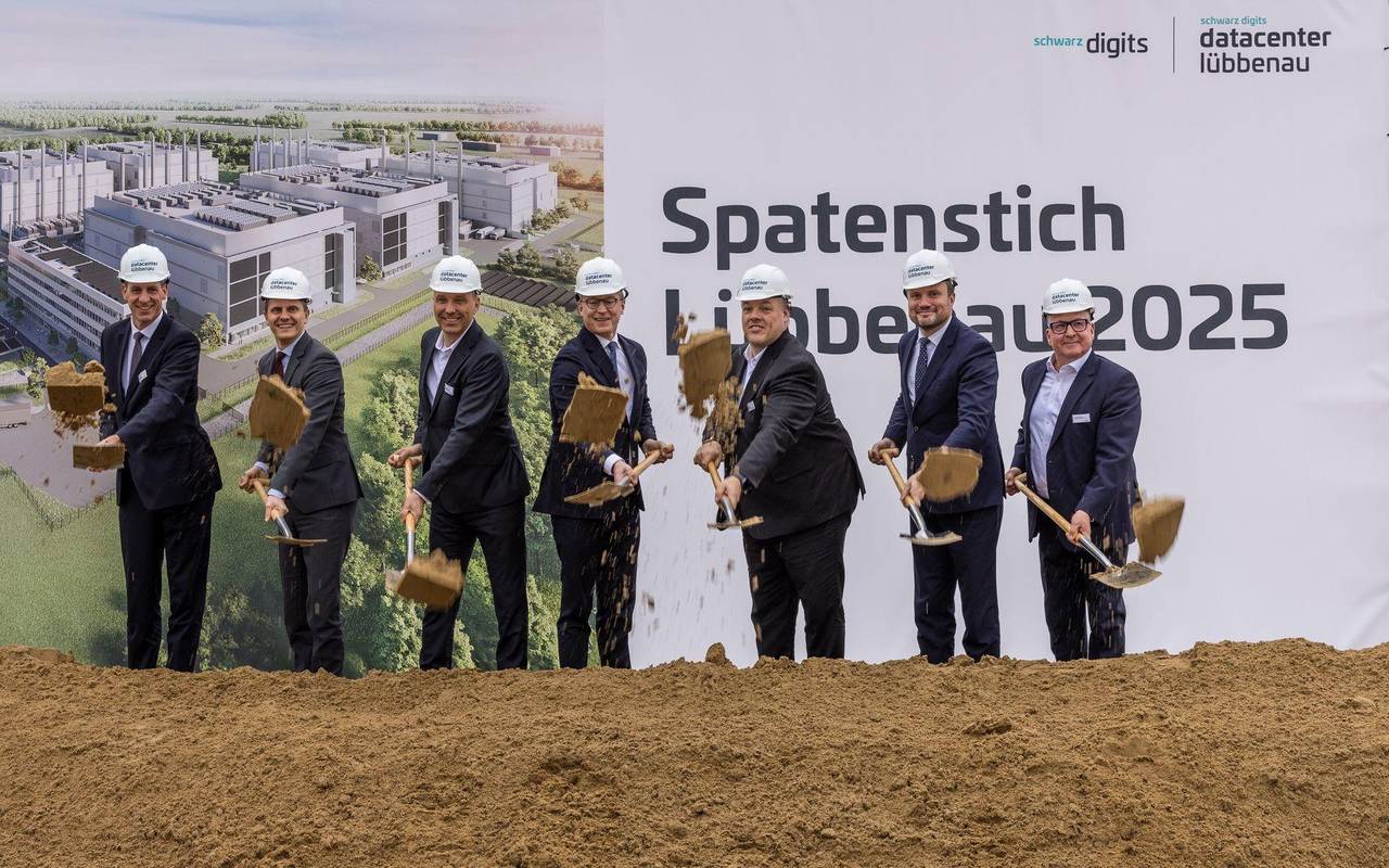 Spatenstich Schwarz Digits Rechenzentrum