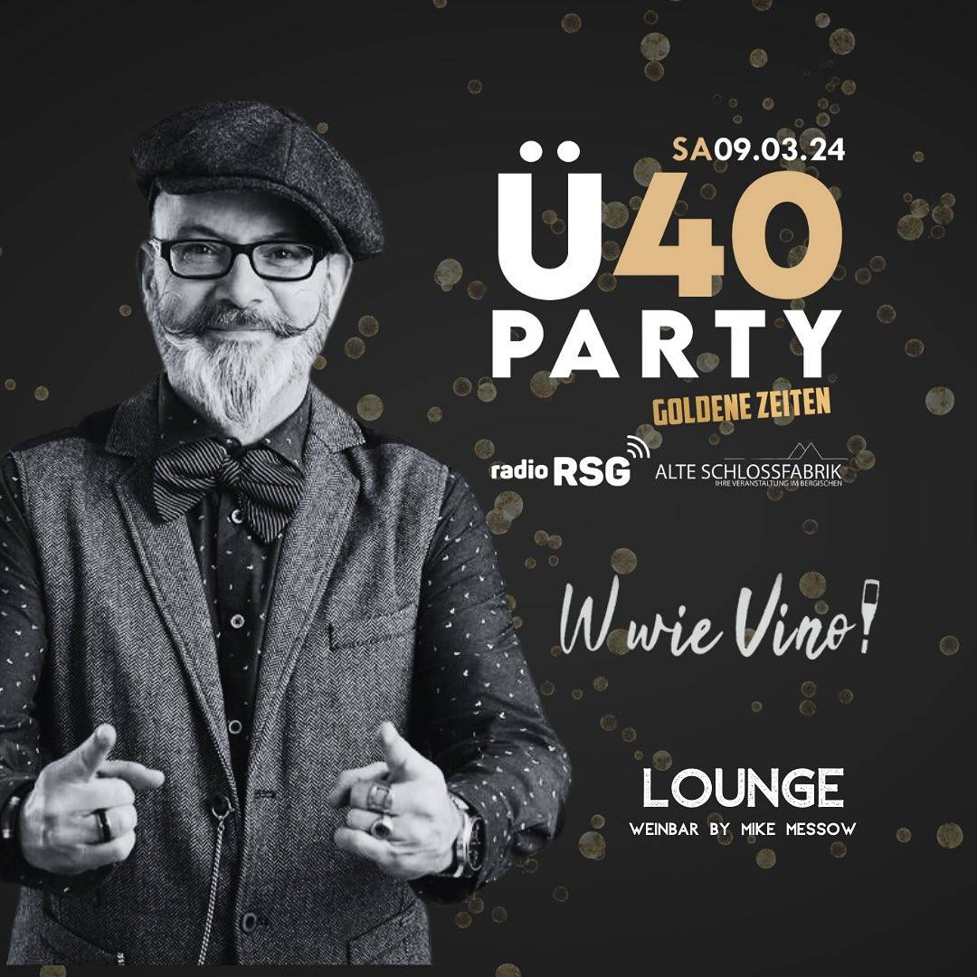 Die RSG Ü40-Party am 9. März
