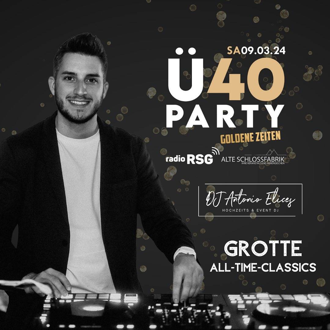 Die RSG Ü40-Party am 9. März