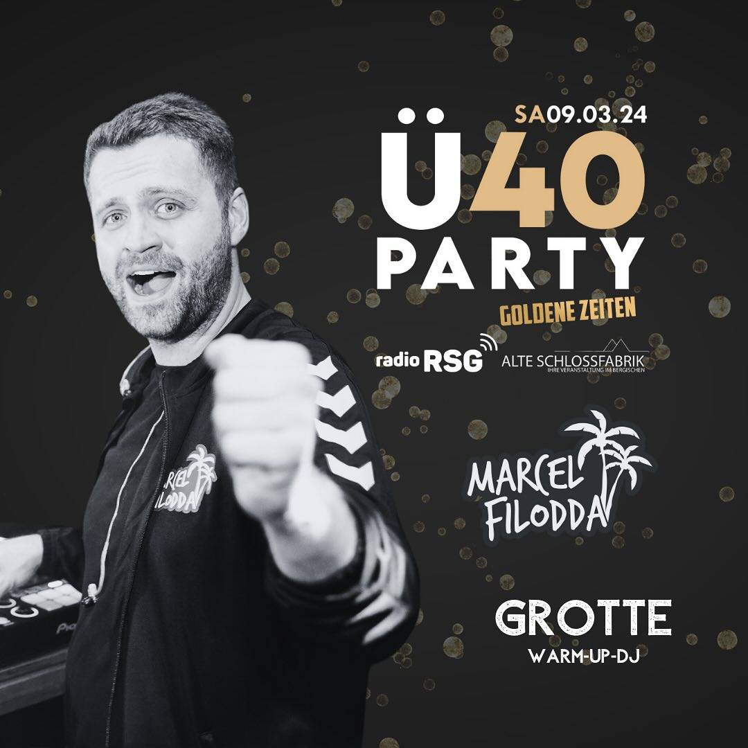 Die RSG Ü40-Party am 9. März