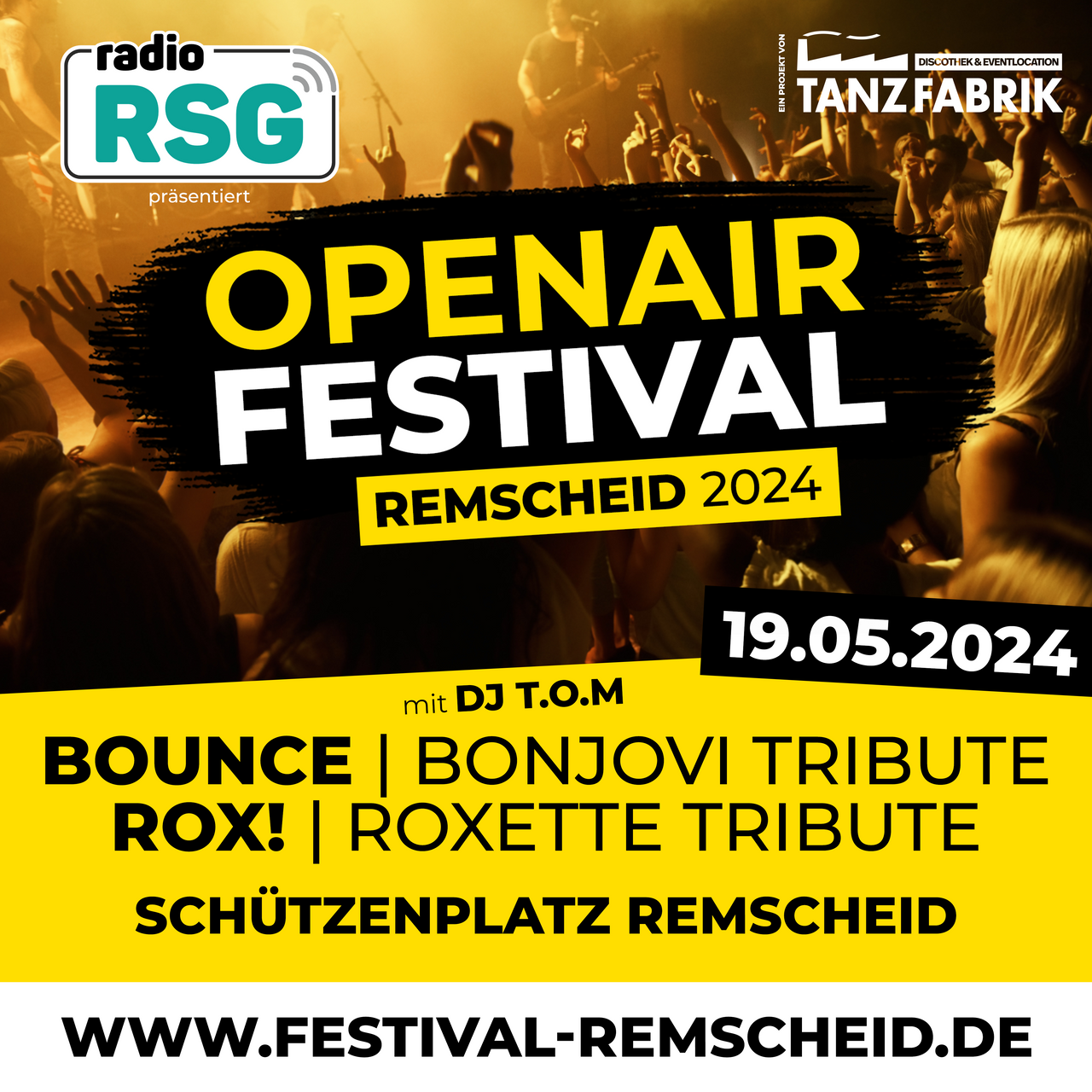 Remscheider Open-Air-Festival an Pfingsten