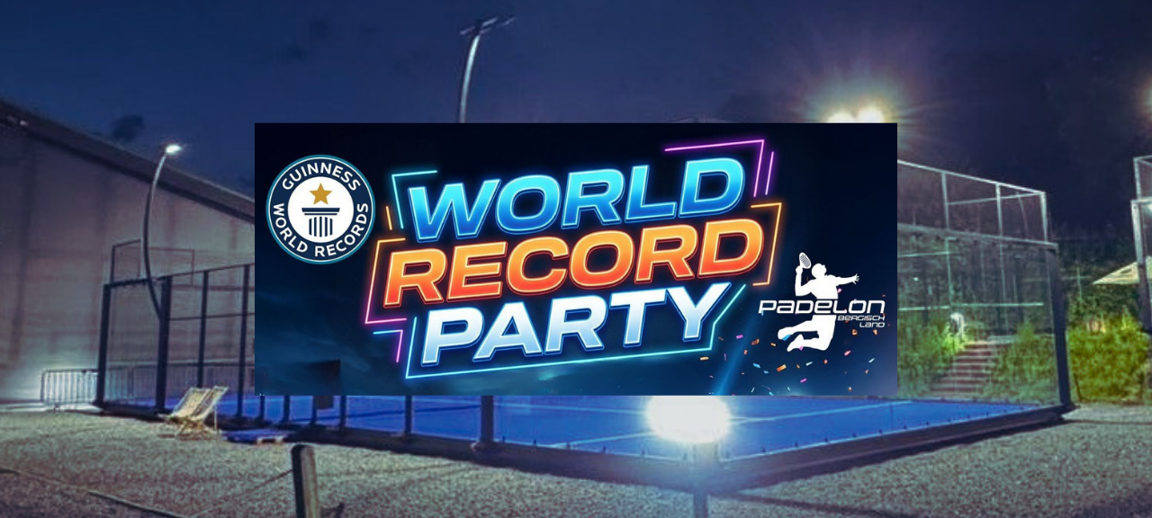 World-Record-Party im Padelon Bergisch Land in Remscheid