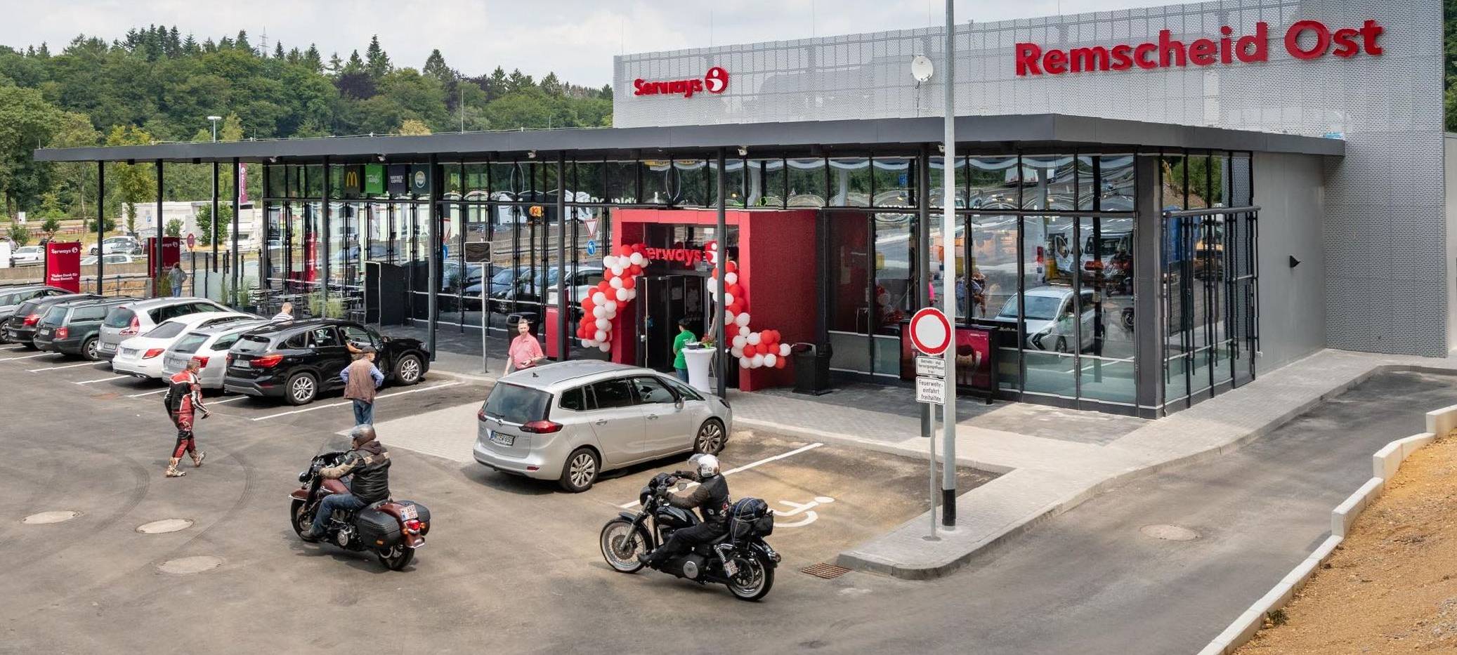 Raststätte Remscheid Ost eröffnet