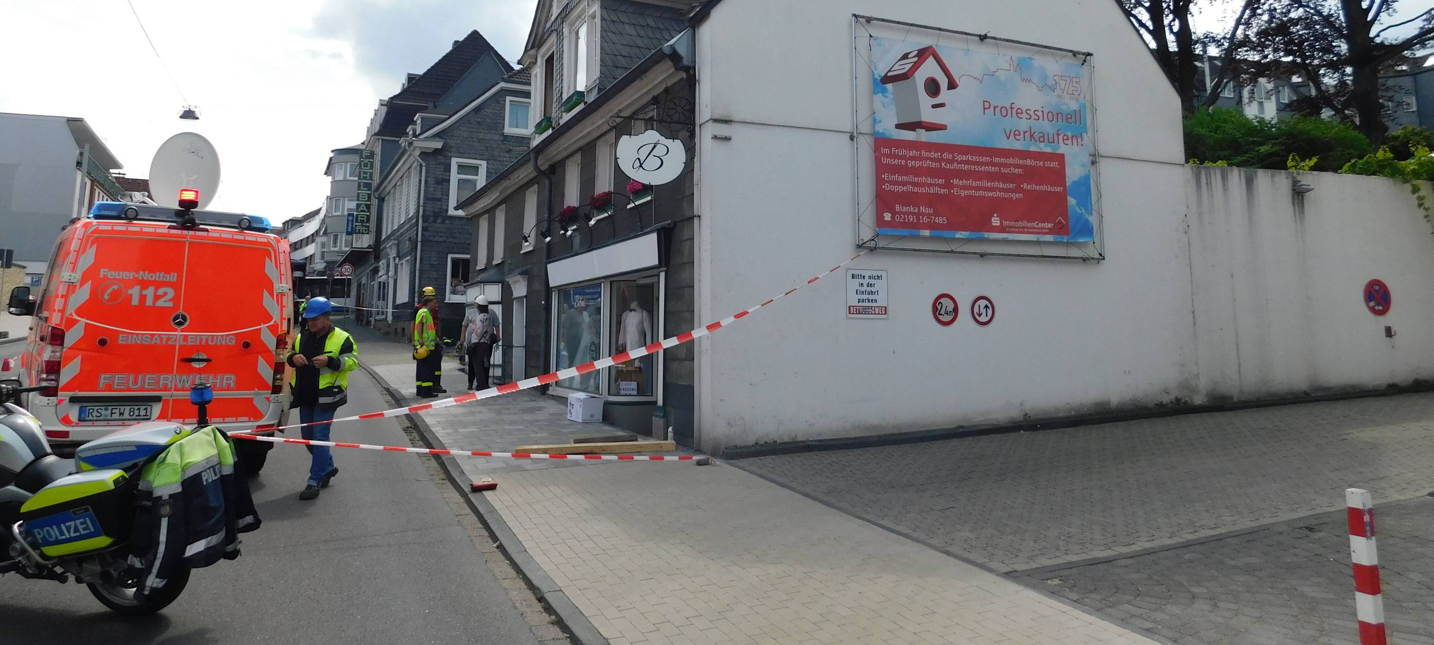 Einsturzgefährdetes Haus: Eigentümer jetzt in der Verantwortung