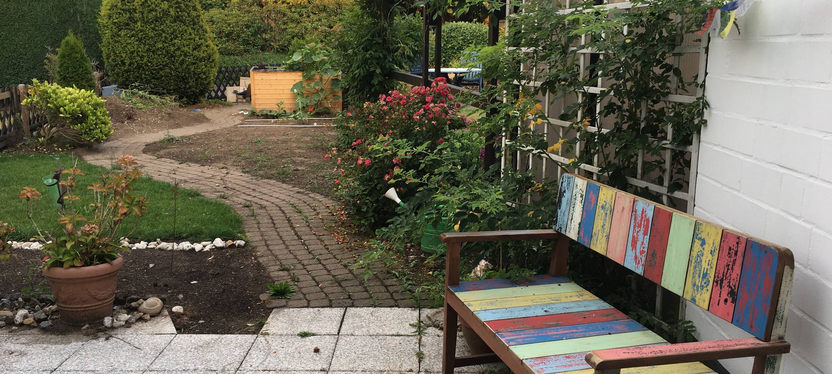Claras Garten soll schöner werden