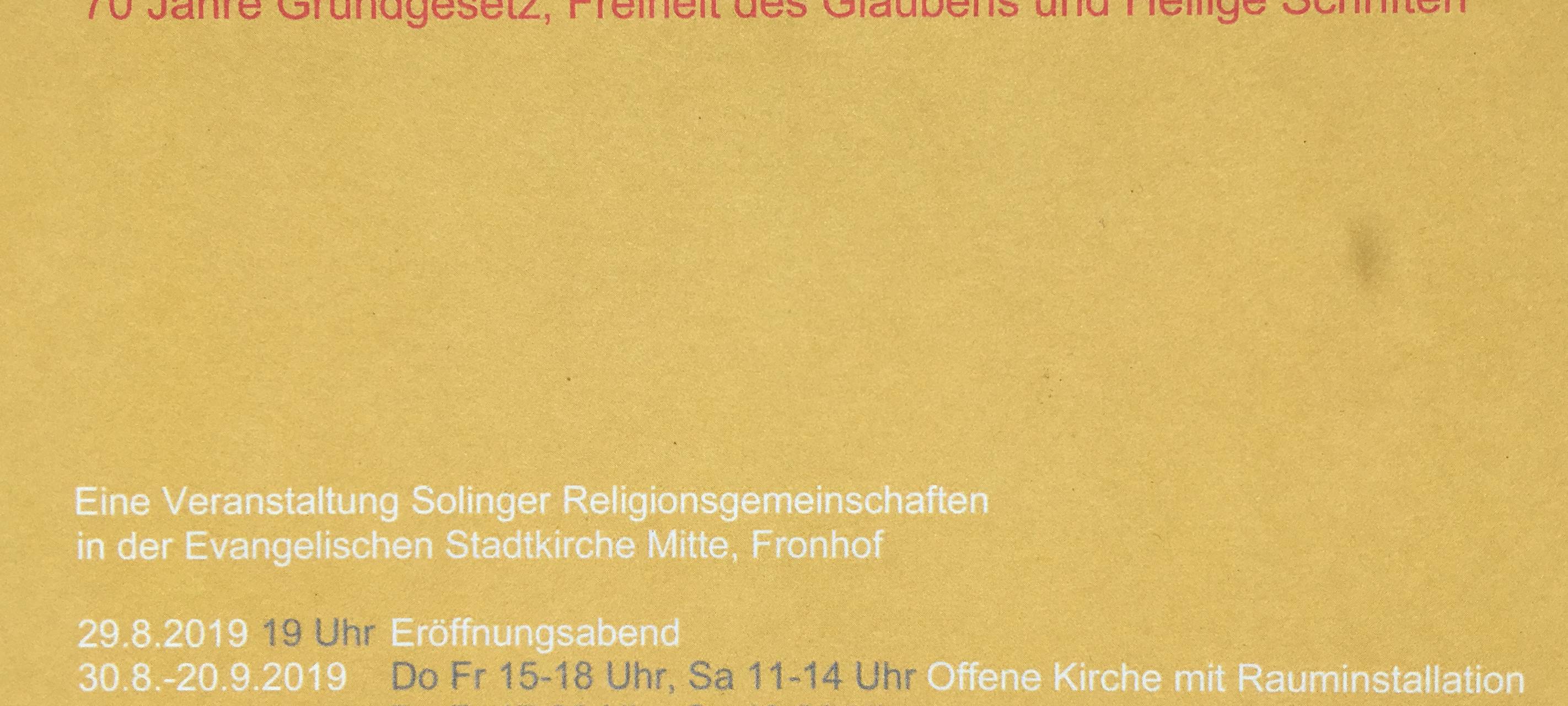 70 Jahre Grundgesetz