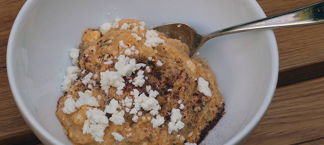 Grillen um die Welt: Auberginen-Dip