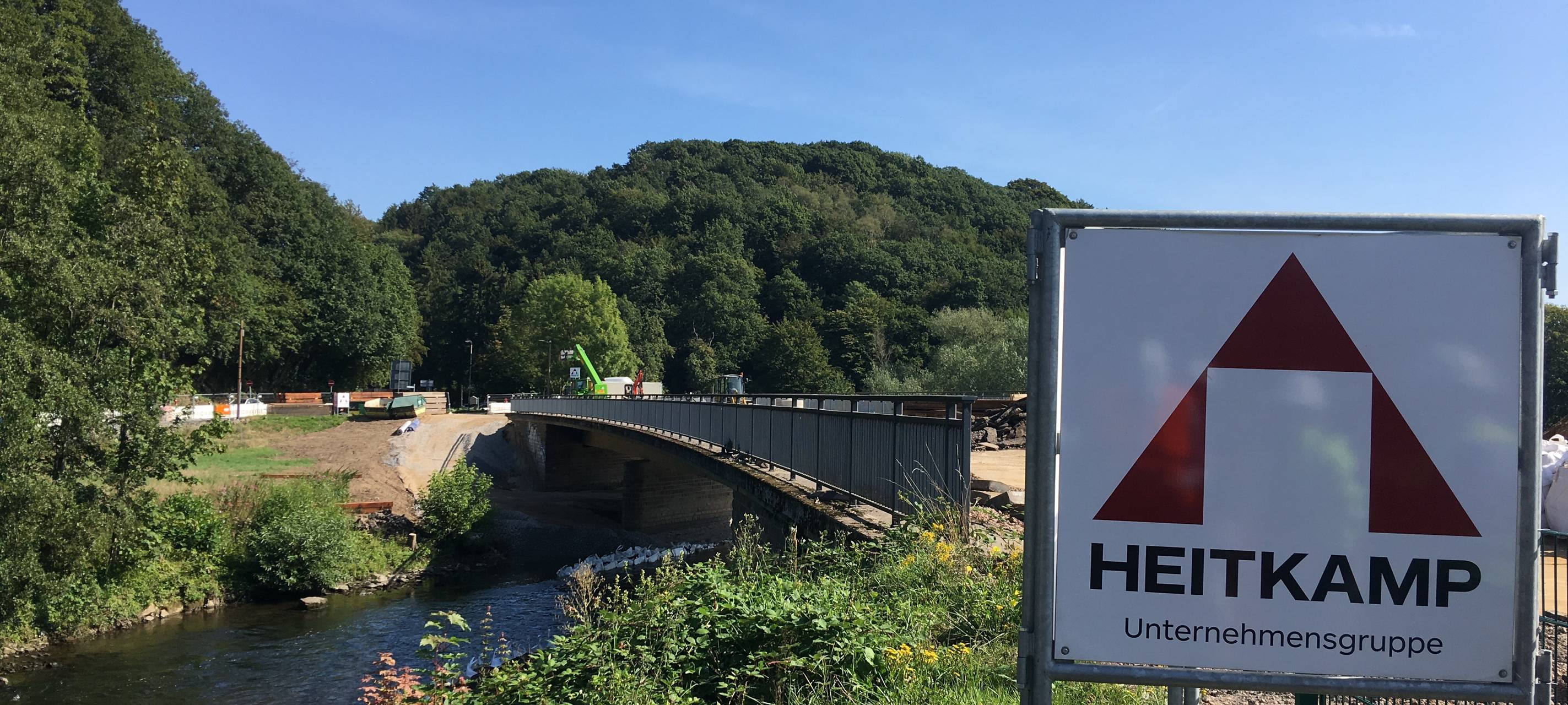 Wupperbrücke wird jetzt abgerissen