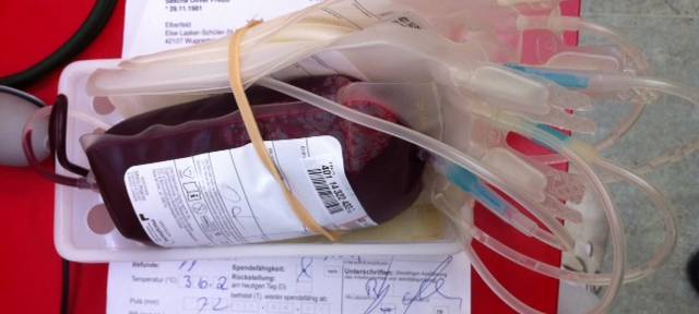 540 Spender beim 6. Blutspendemarathon