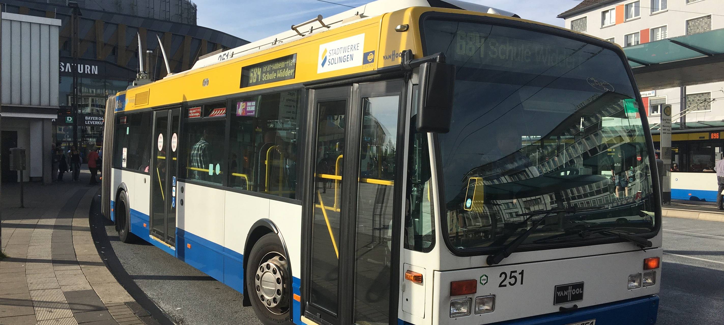 Solingen passt Busfahrplan wieder an