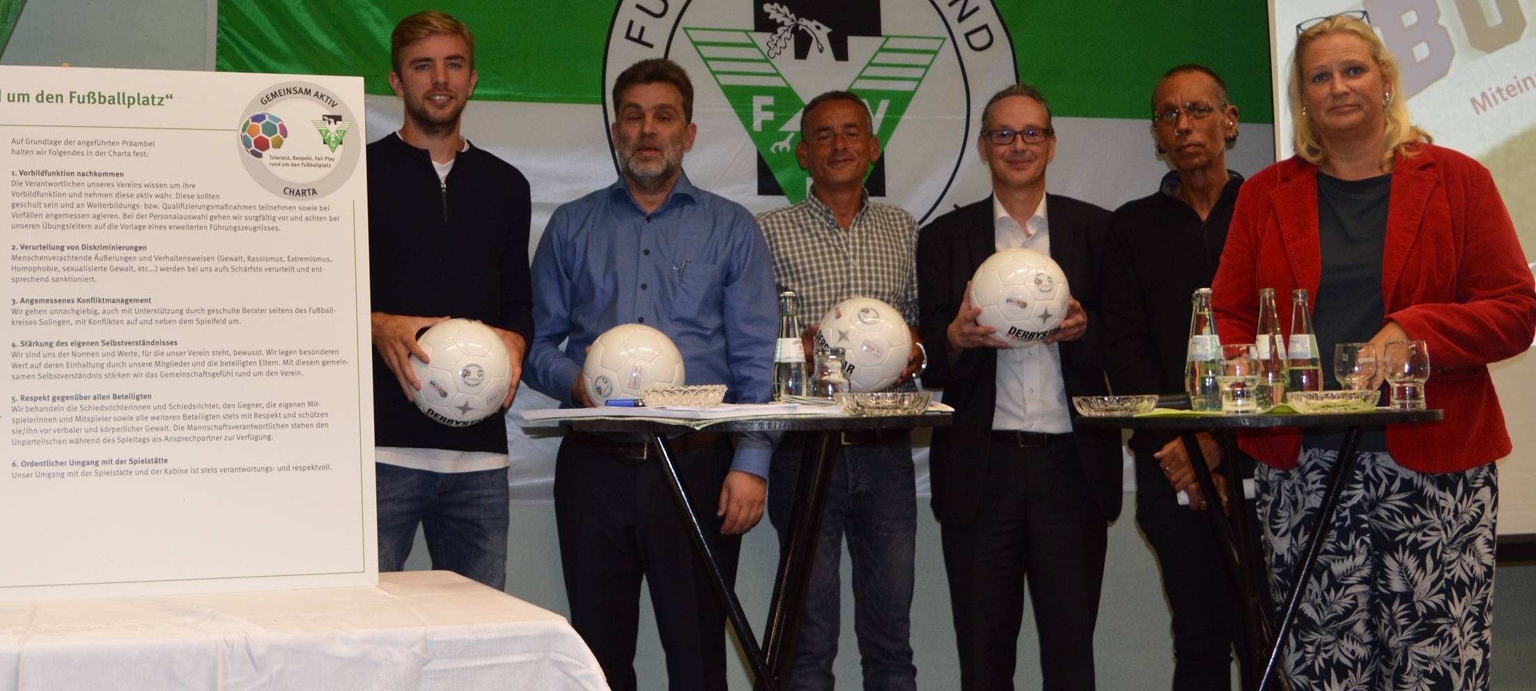 Solinger Fußballvereine setzen sich für mehr Respekt und Fair Play ein
