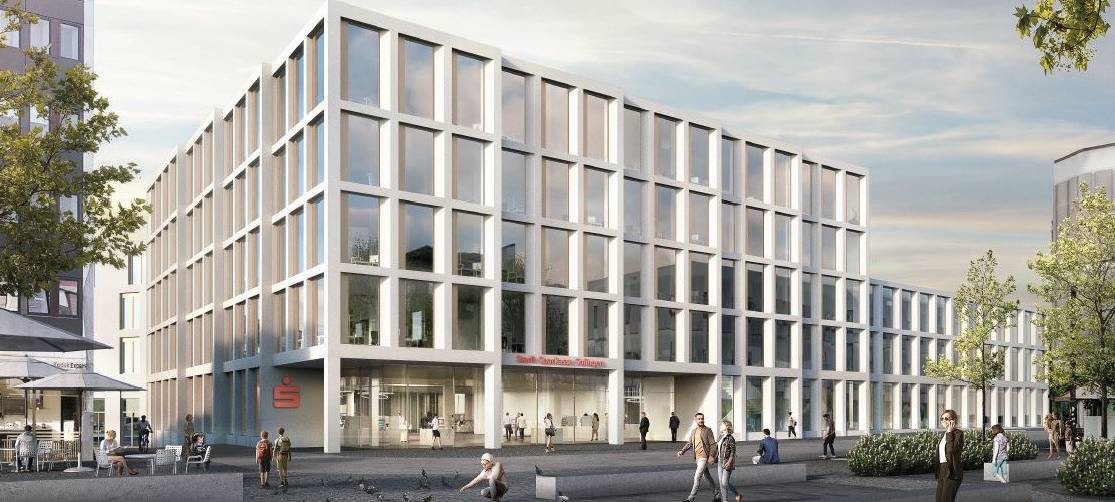 Sparkassen-Neubau in Solingen: gemischte Reaktionen