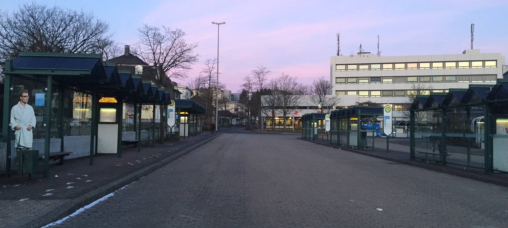 Bauarbeiten am Busbahnhof gehen weiter