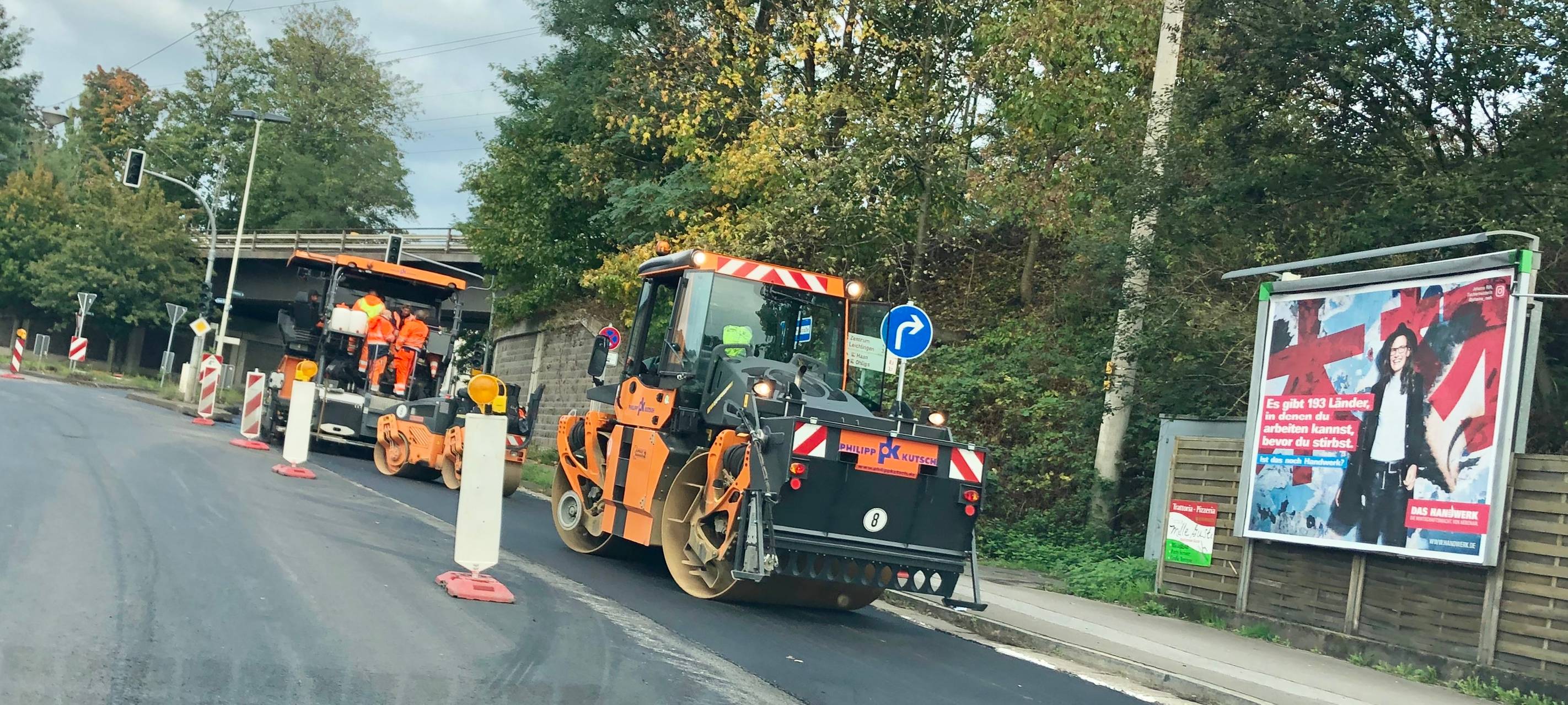 Erneut Vollsperrung am Landwehr
