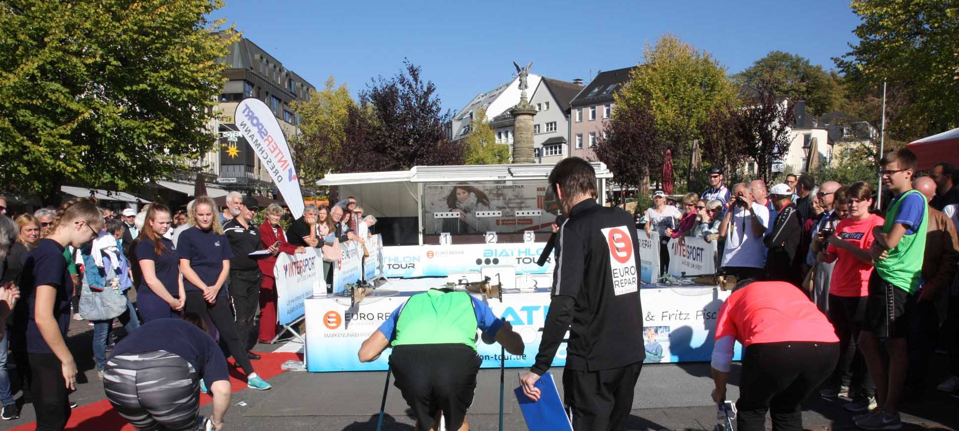 Die 2. Bergische Biathlon-Meisterschaft in Remscheid