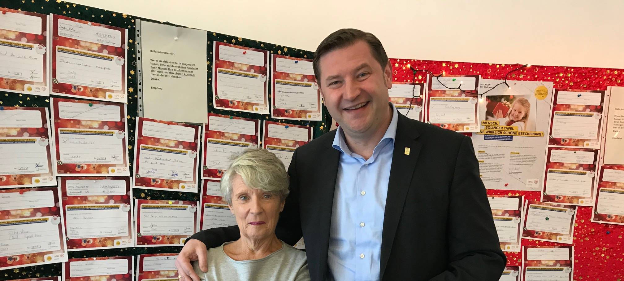 Wunschzettelaktion in Solingen gestartet