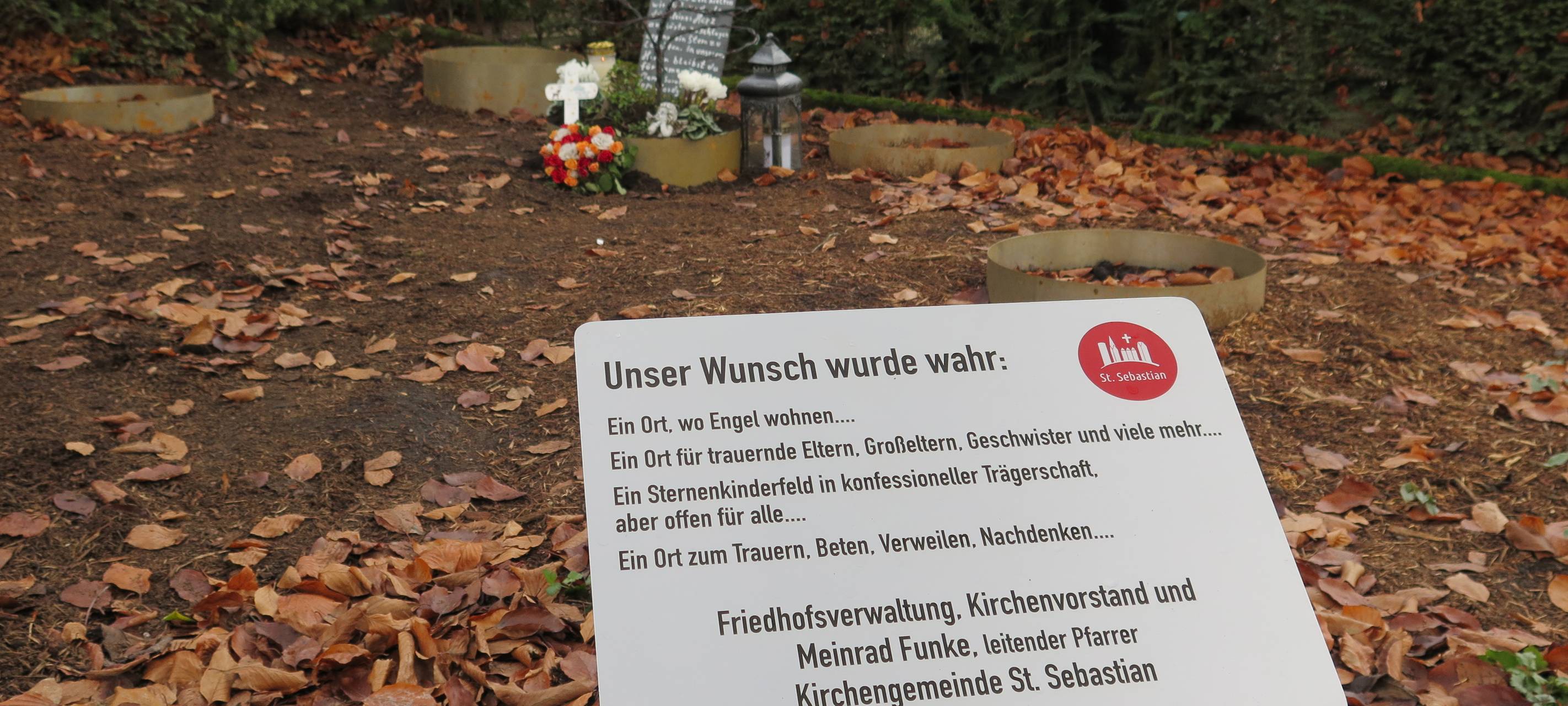 Sternenkinderfeld eingeweiht