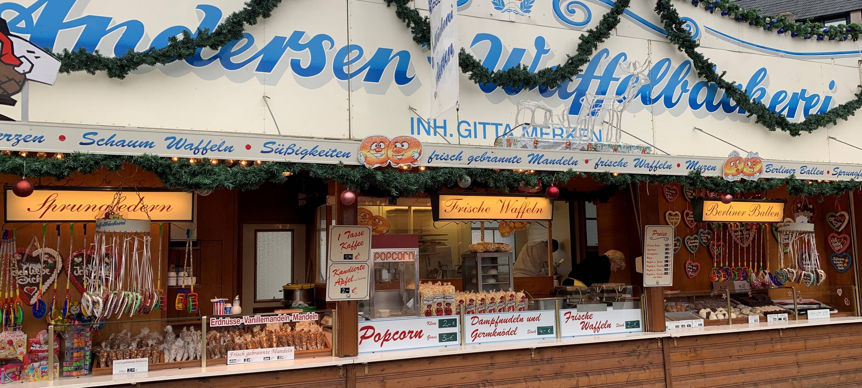 Waffelbäcker Andersen sucht Nachfolger