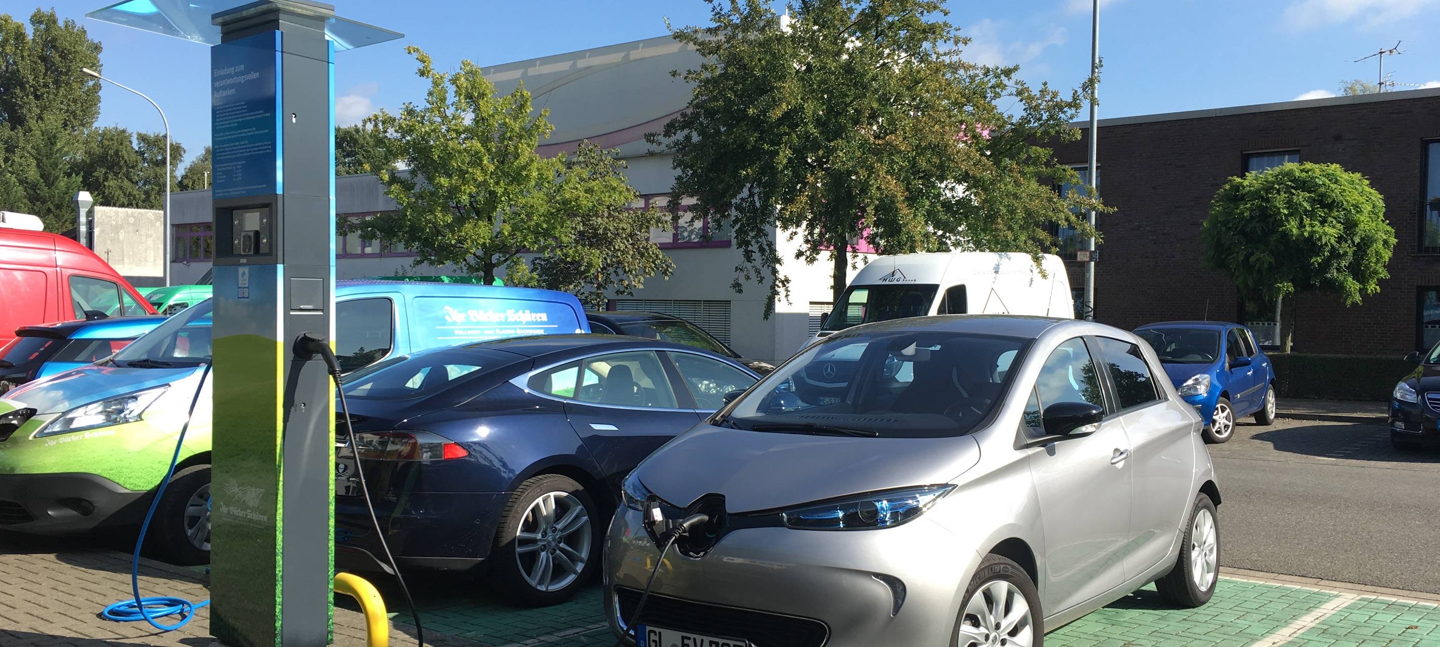 Mehr Ladepunkte für E-Autos in Remscheid