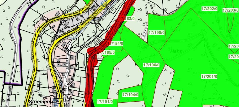 Burgtalstraße ist gesperrt