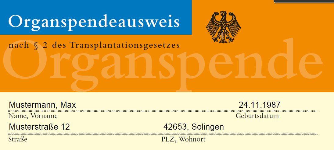 Organspende: mehr Aufwand für Bürgerbüros?