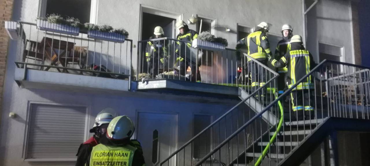 Sirenenalarm: Brand in Haan
