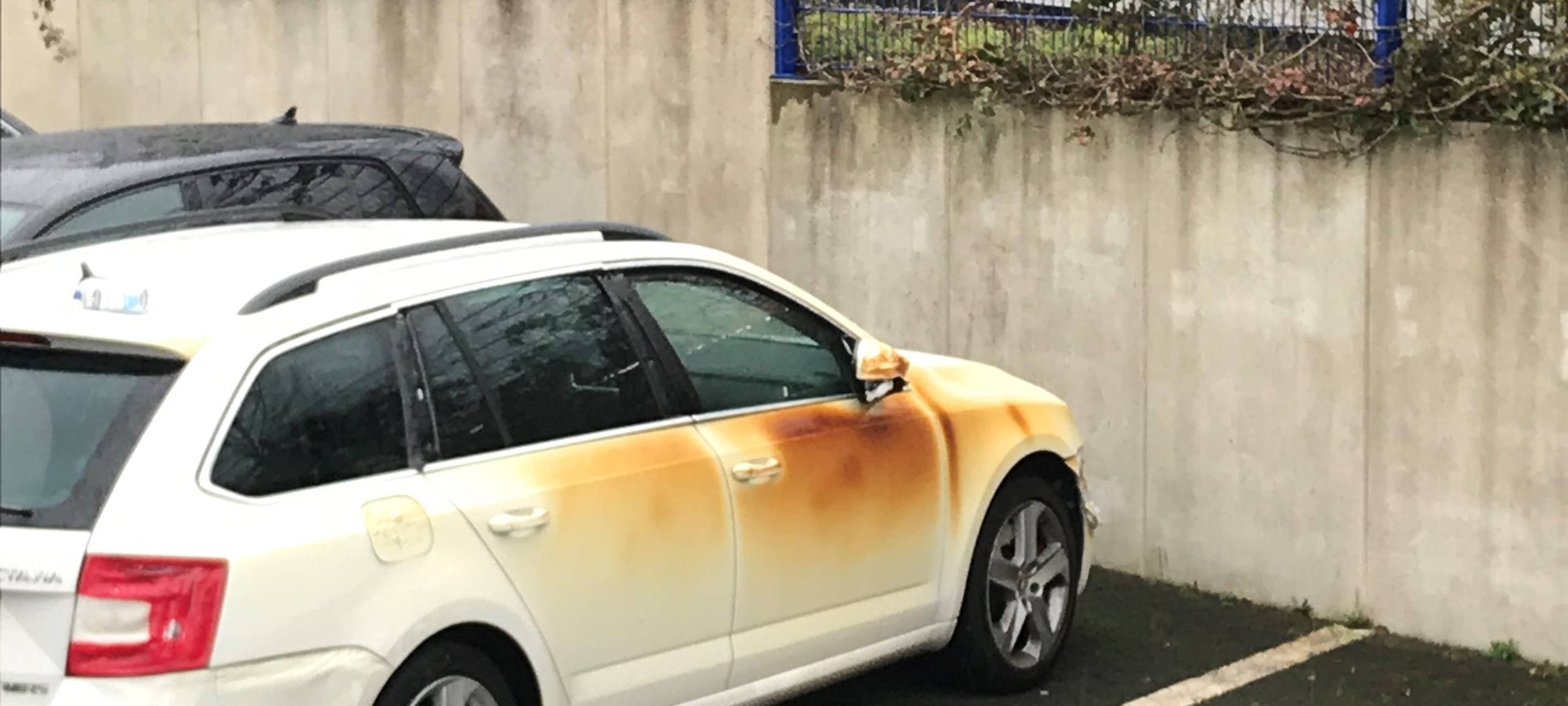 Großbrand im Dycker Feld - Entwarnung für Bevölkerung