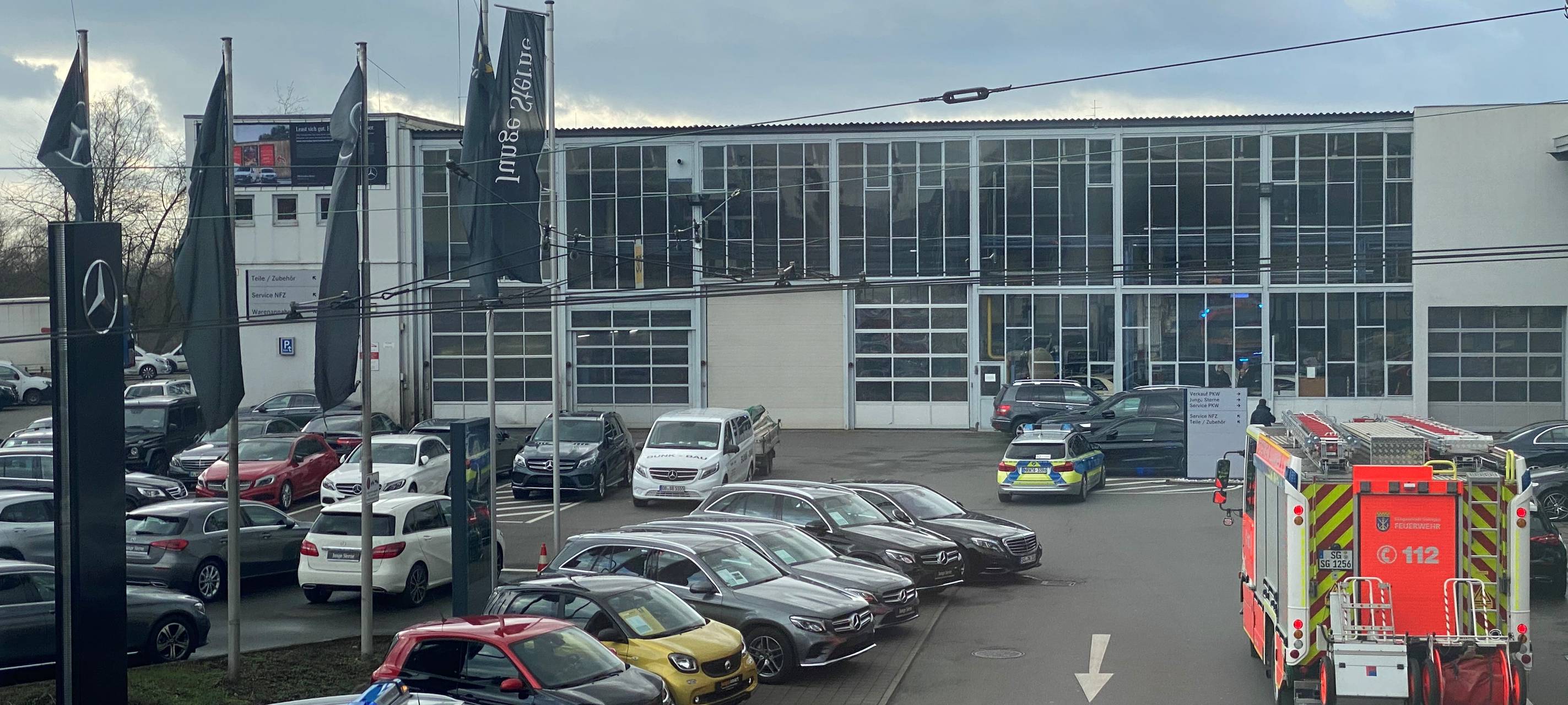 Verdacht auf Brandstiftung: Polizei nimmt Verdächtigen fest