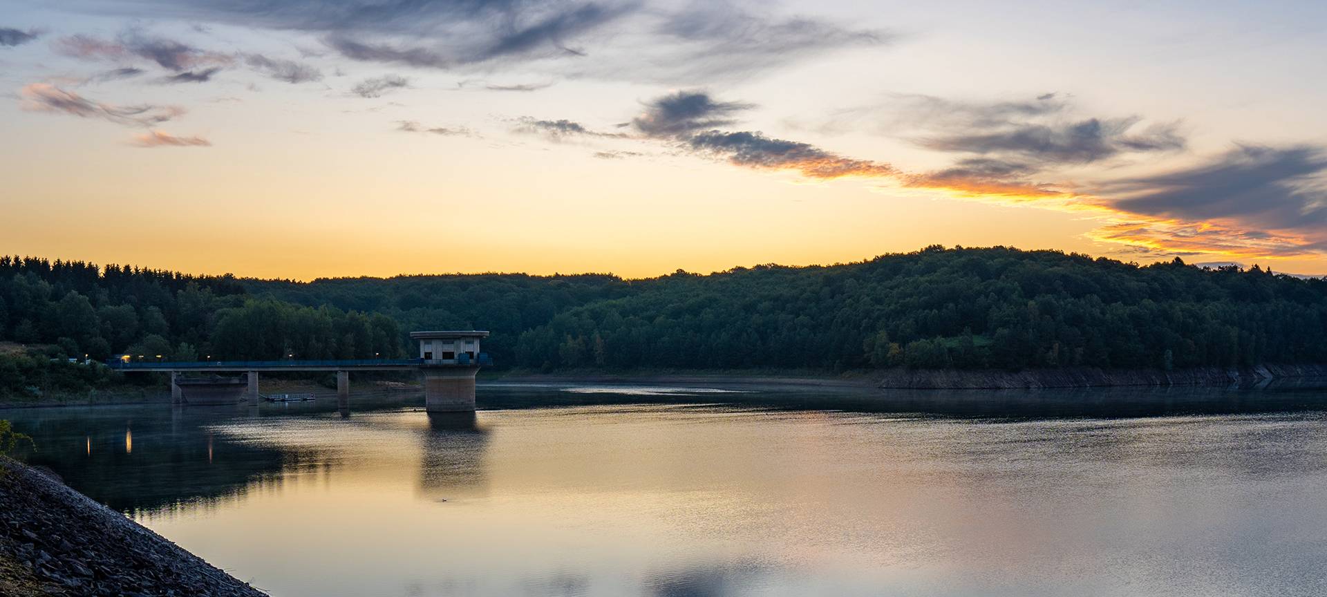 Achtung, beim Baden in Talsperren