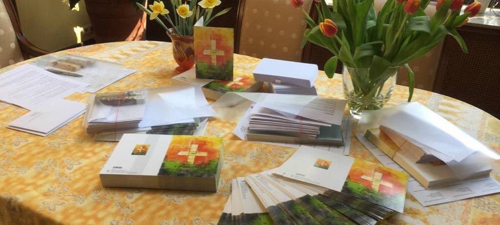 Ostergrüße per Postkarte