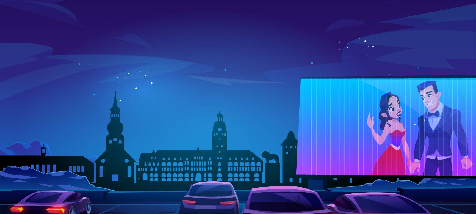 Das Autokino auf dem Remscheider Schützenplatz kann bereits diesen Samstag starten