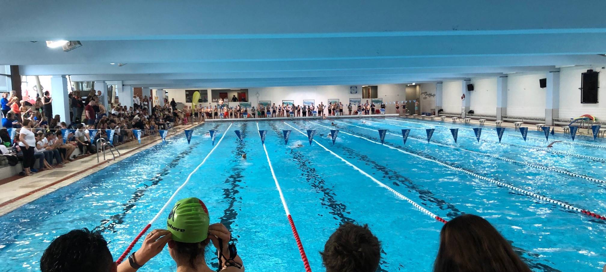 Das Sportbad Klingenhalle heute für Besucher geschlossen