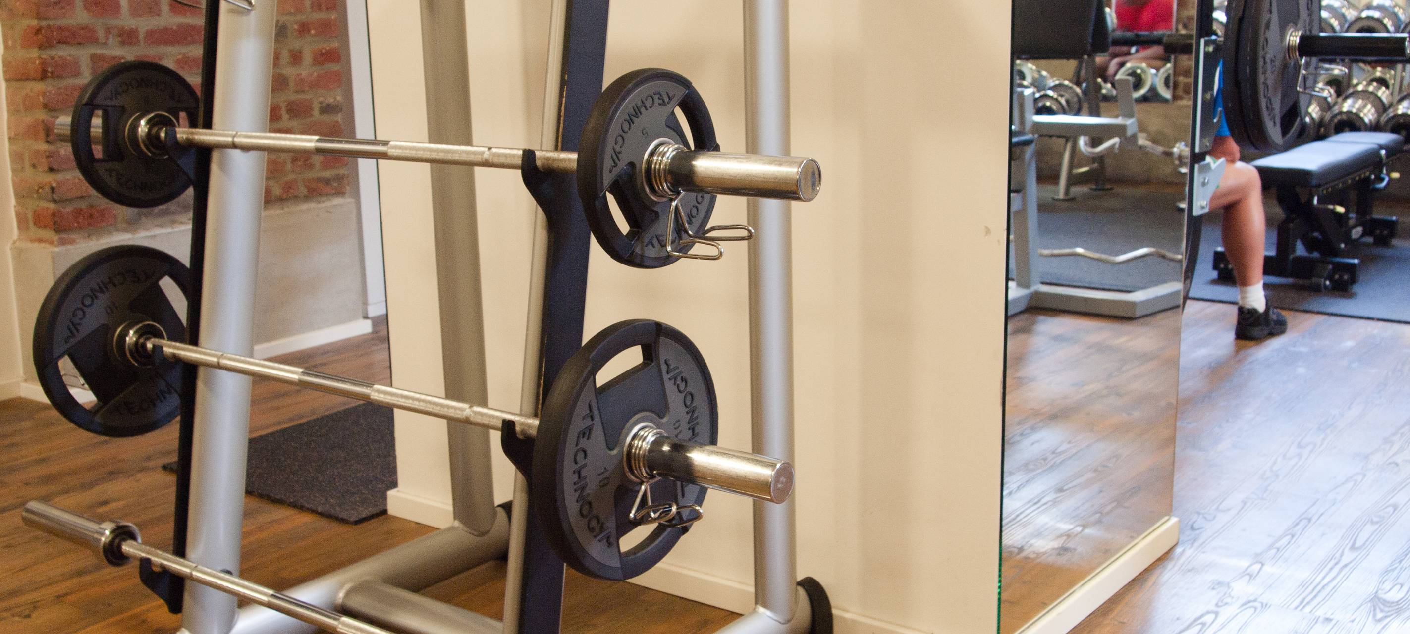 Wenig Betrieb in Fitnessstudios