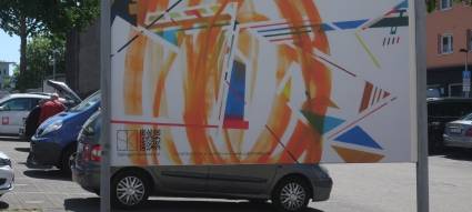 Künstleraktion in Solingen startet