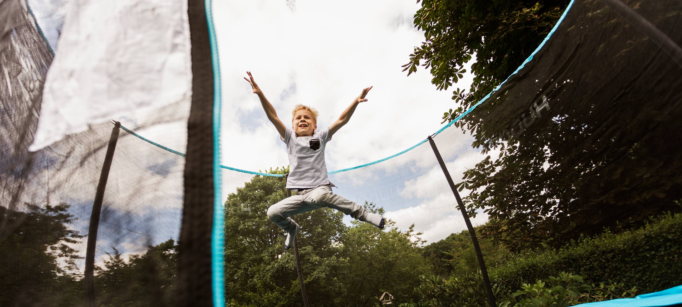 Sponsoren für Trampolin gesucht