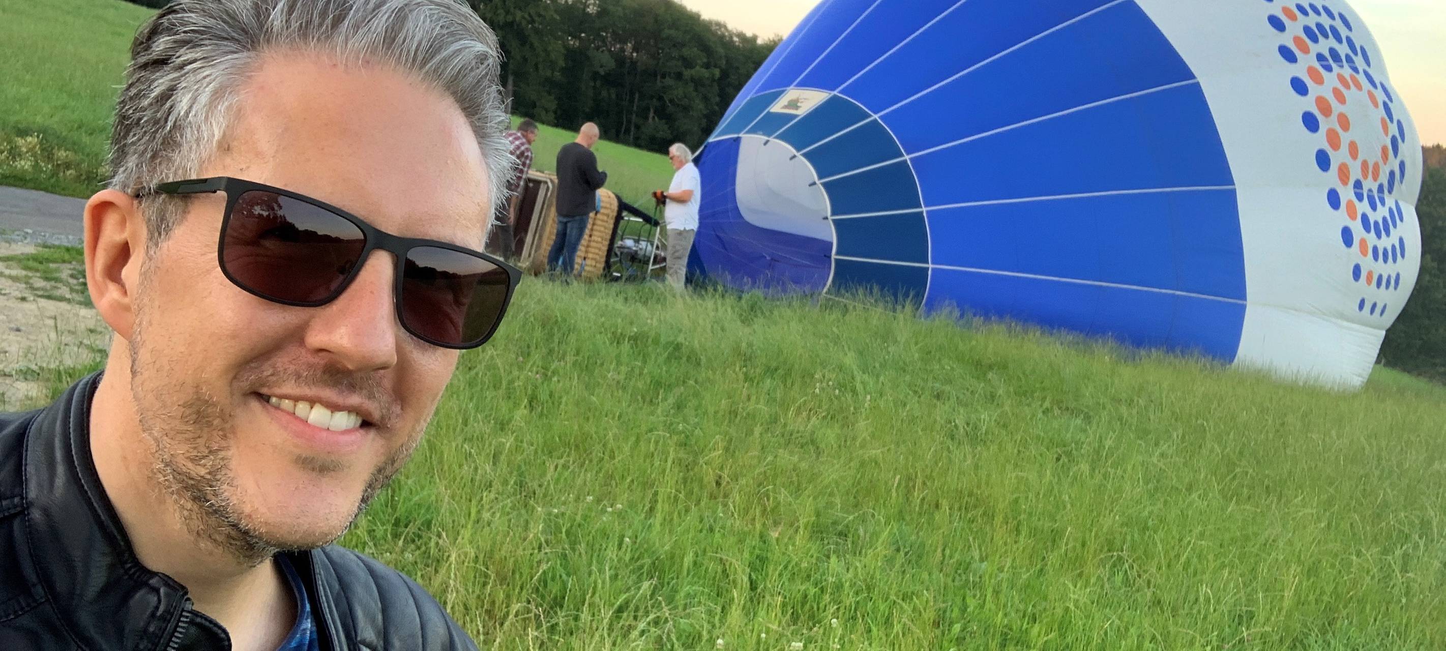 Ballonfahren über dem RSG-Land