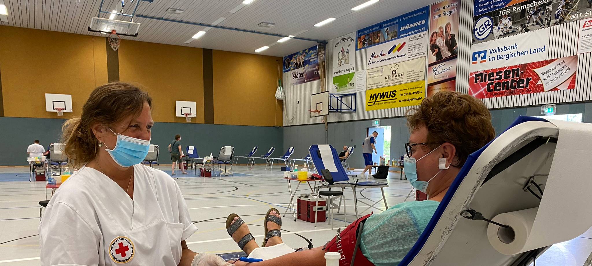 Starke Teamleistung beim Remscheider Blutspendemarathon